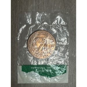 US Department of the Treasury Copper Round